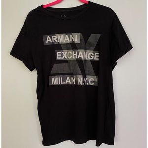 Armani Exchange Men’s logo t-shirt
